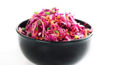 red cabbage slaw