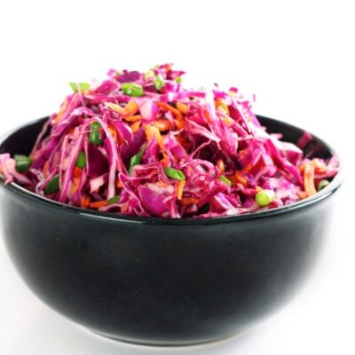 red cabbage slaw