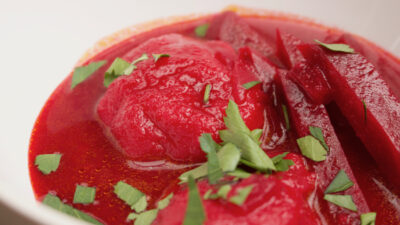 red kubbe soup