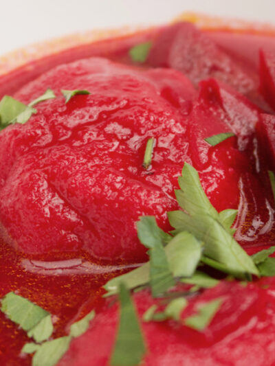 red kubbe soup