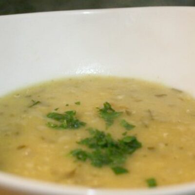 red lentil soup