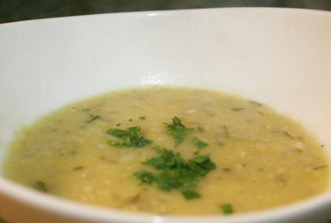 red lentil soup