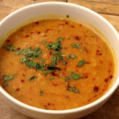red lentil soup