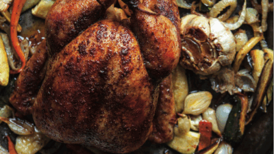Red Roasted Whole Chicken