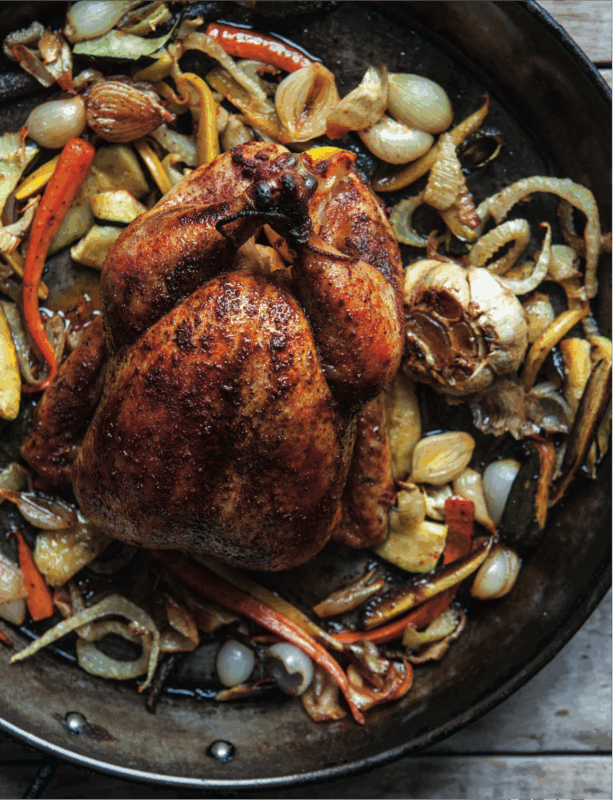 Red Roasted Whole Chicken