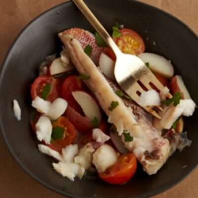 red snapper in crazy water