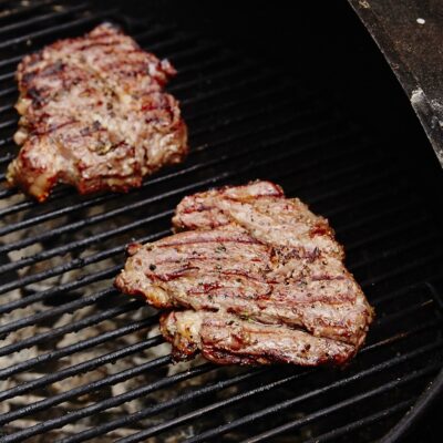 RED WINE MARINATED CHUCK STEAK