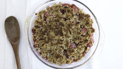 Rhubarb Crisp