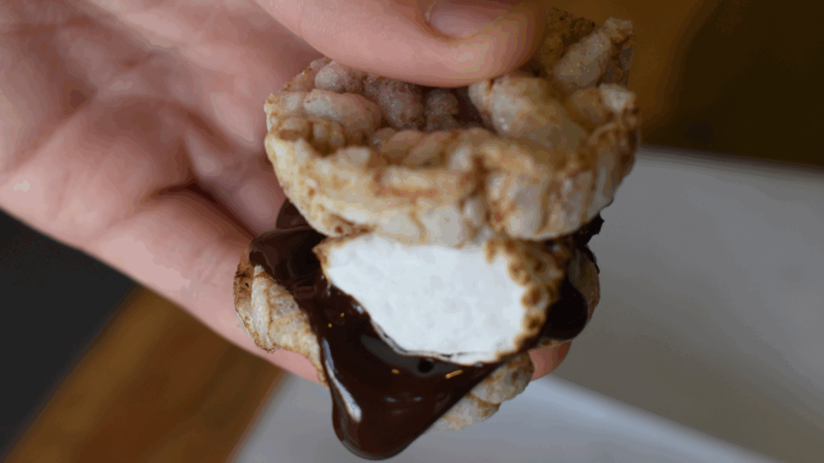 Rice Cake Gluten Free S'mores