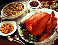 Roast Turkey with Honey-Mustard Glaze