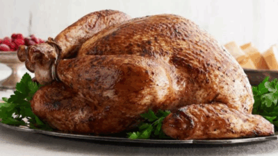 roast turkey with whiskey