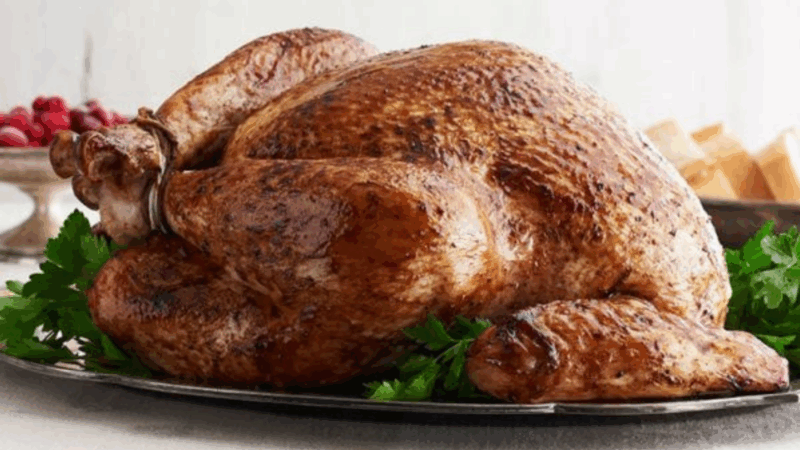 roast turkey with whiskey