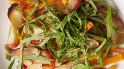 Roasted Apple and Butternut Salad