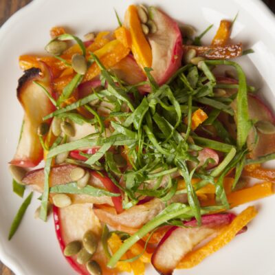 Roasted Apple and Butternut Salad