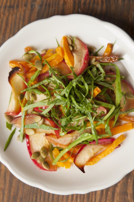 Roasted Apple and Butternut Salad