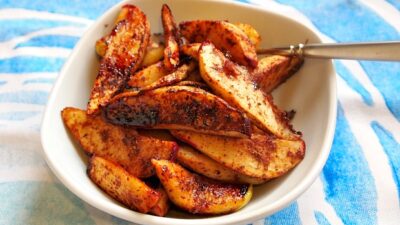 Roasted Apples with Date Syrup