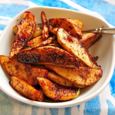 Roasted Apples with Date Syrup