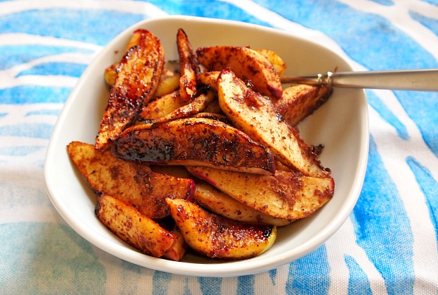 Roasted Apples with Date Syrup