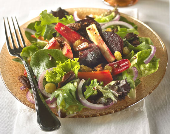 Roasted Beet and Carrot Salad