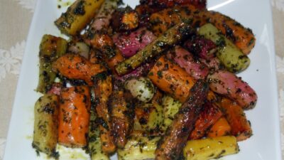 roasted carrots gremolata