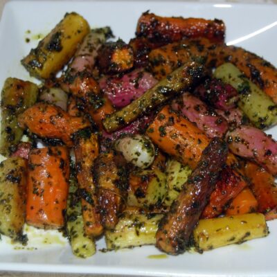 roasted carrots gremolata