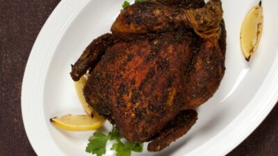 Roasted Chicken in Dry Spice Rub