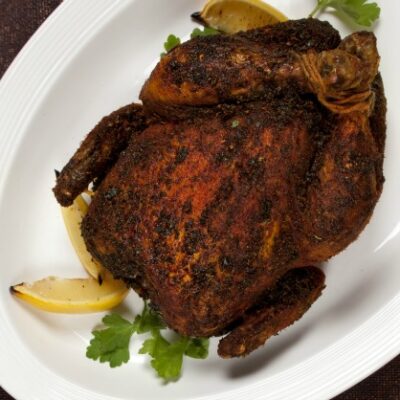 Roasted Chicken in Dry Spice Rub