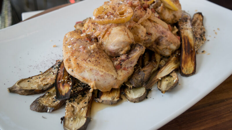 roasted eggplant