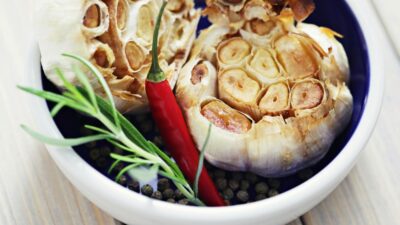 roasted garlic