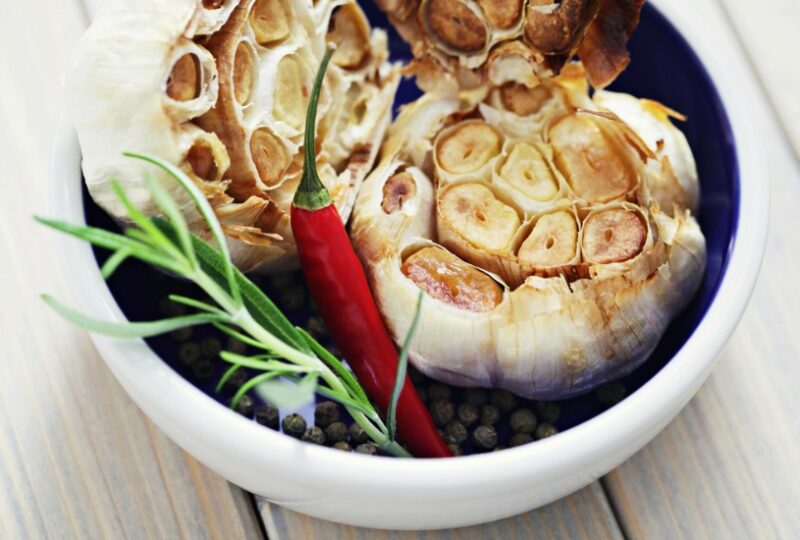 roasted garlic