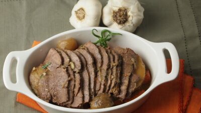 roasted garlic brisket