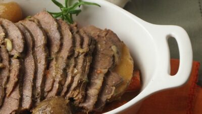 roasted garlic brisket