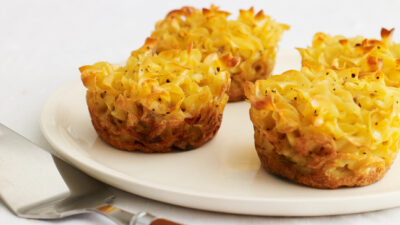 roasted garlic kugel