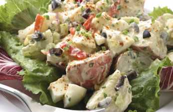 Roasted Garlic Potato Salad