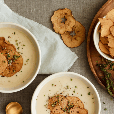 Roasted Parsnip and Apple Soup