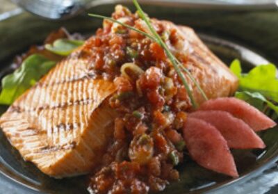 Roasted Pepper Watermelon Salsa