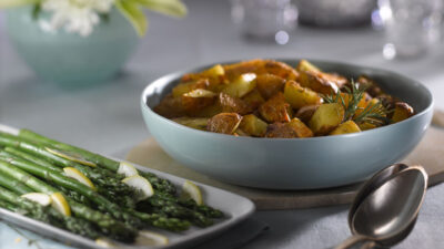 roasted rosemary red-skin idaho potatoes