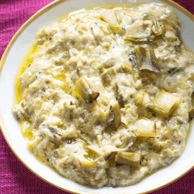 roasted scallion dip