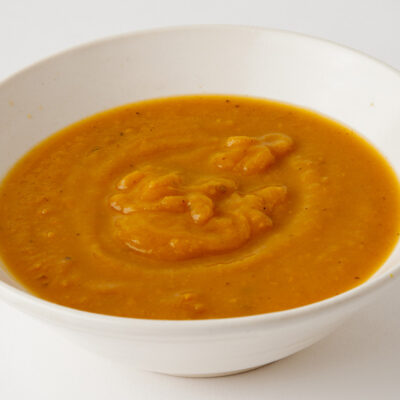 Roasted sweet potato soup