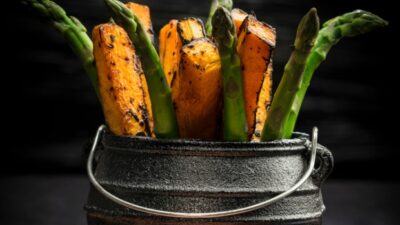 roasted sweet potato sticks