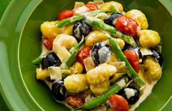 Roasted Tomato Cream Gnocchi