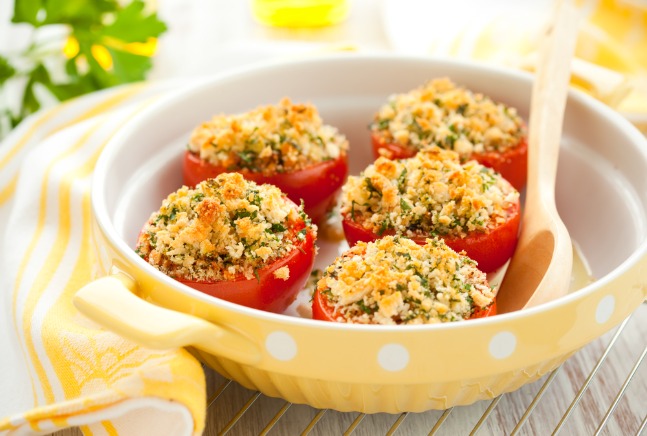 roasted-tomatoes-with-blue-cheese