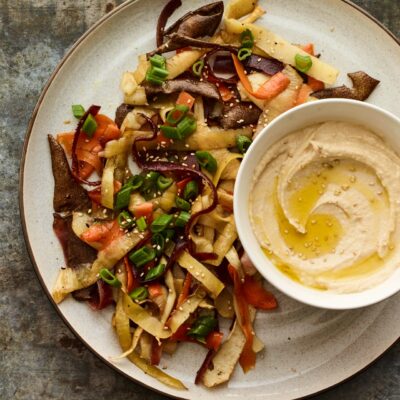 Roasted Veggie Peels vertical