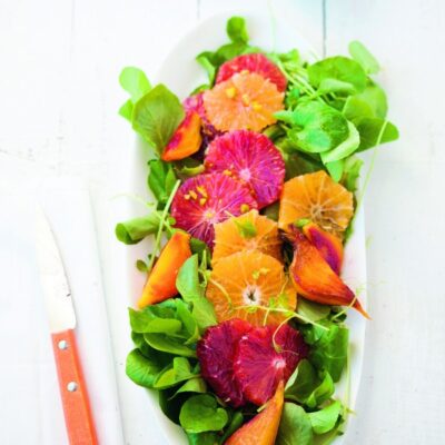 roasted beet orange salad