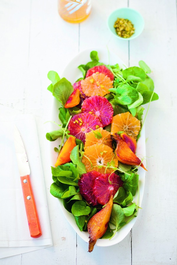 roasted beet orange salad