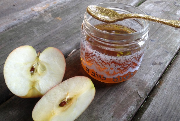 rosh hashanah diy honey jar