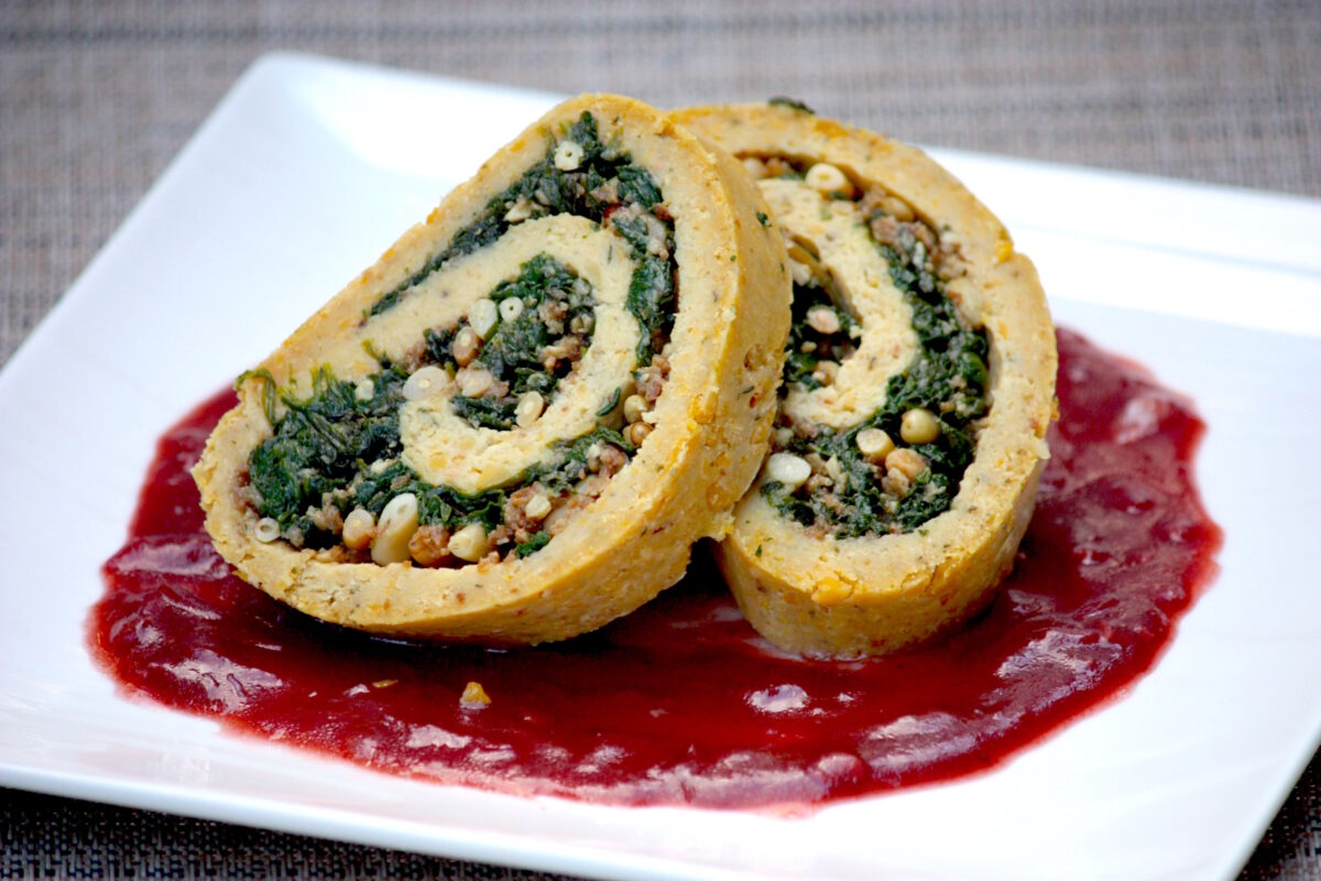 Chickpea Roulade