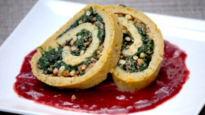 Chickpea Roulade