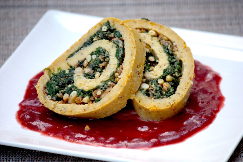 Chickpea Roulade