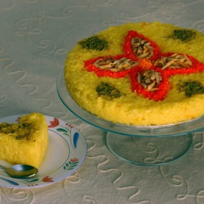 Saffron Dessert